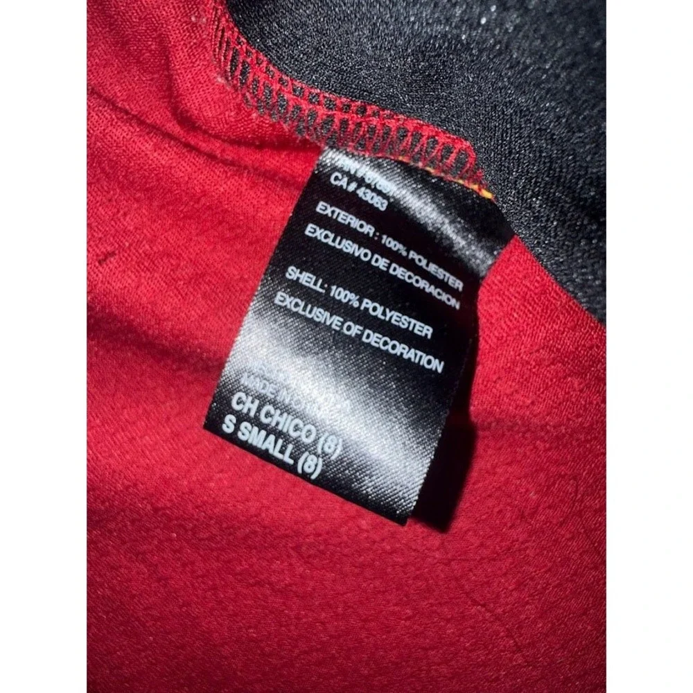 Adidas NBA Miami Heat Dwyane Wade Chrismas Jersey Red‎ Boys Small +2 Length